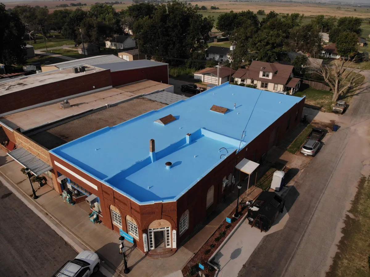 Fiber Reinforced Roof Coating